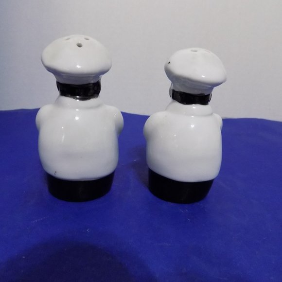 Black Americana Baker Cook Chef Salt and Pepper Shakers - Picture 4 of 5